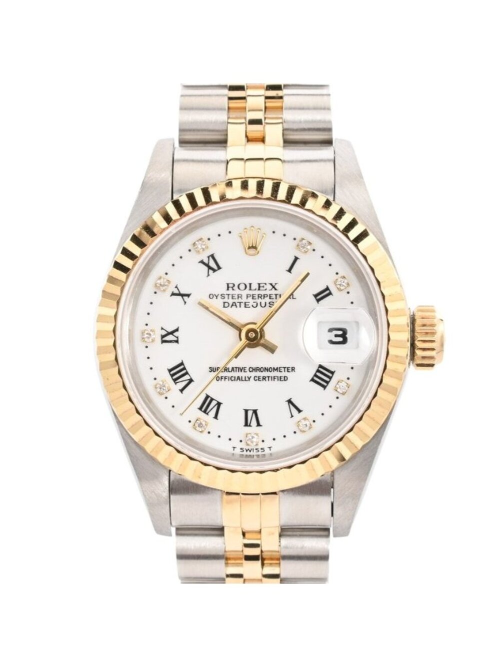 Rolex Watch Datejust Gold